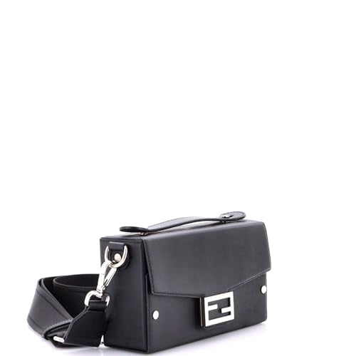 Fendi Baguette Soft Trunk Bag Zucca Leather