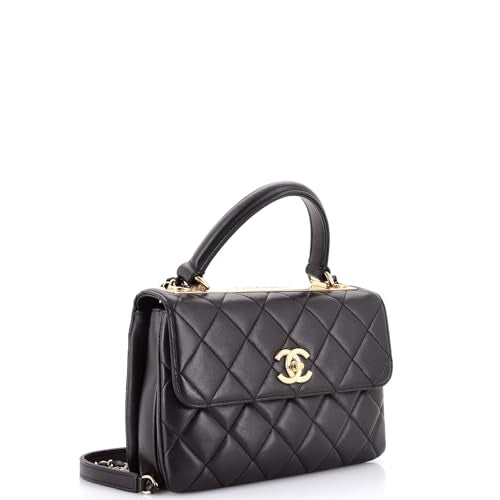 Chanel Trendy CC Top Handle Bag Quilted Lambskin Small