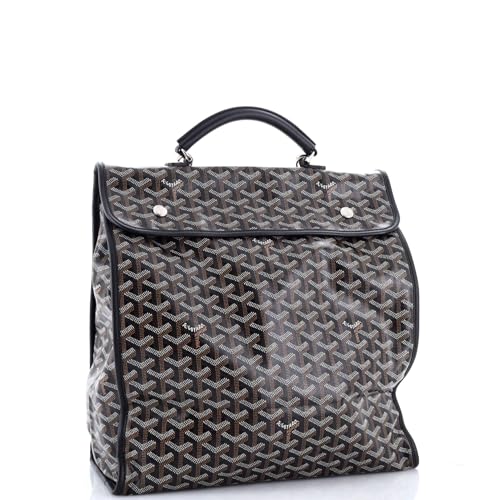 Goyard Saint Leger Briefcase Backpack Coated Canvas