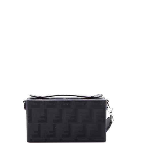 Fendi Baguette Soft Trunk Bag Zucca Leather