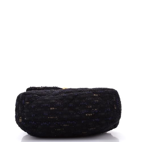 Chanel 19 Flap Bag Quilted Tweed and Ribbon Large
