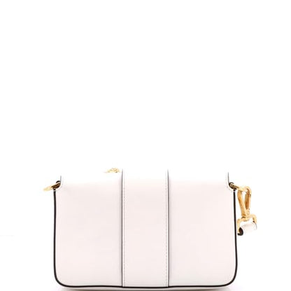 Fendi X Versace Fendace Brooch Baguette NM Bag Leather Mini