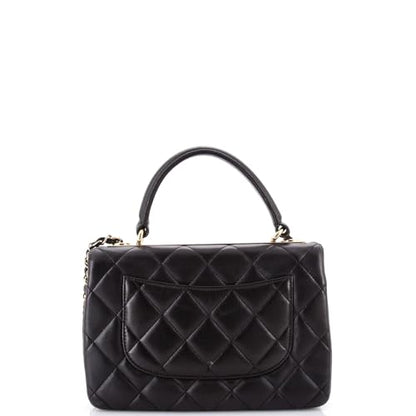 Chanel Trendy CC Top Handle Bag Quilted Lambskin Small