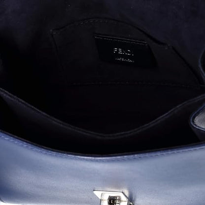 Fendi Eyelet Kan I Bag Leather with Crystals Small