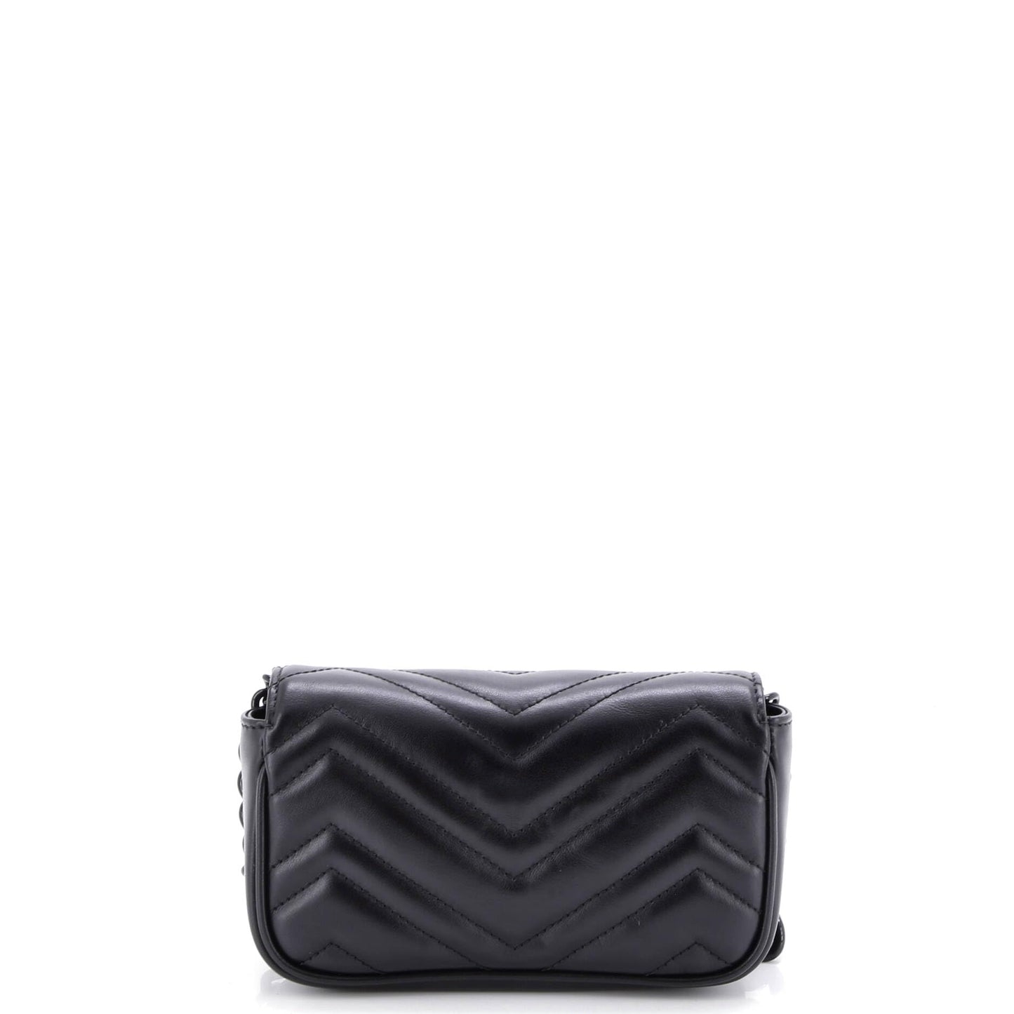 Gucci GG Marmont Flap Belt Bag Matelasse