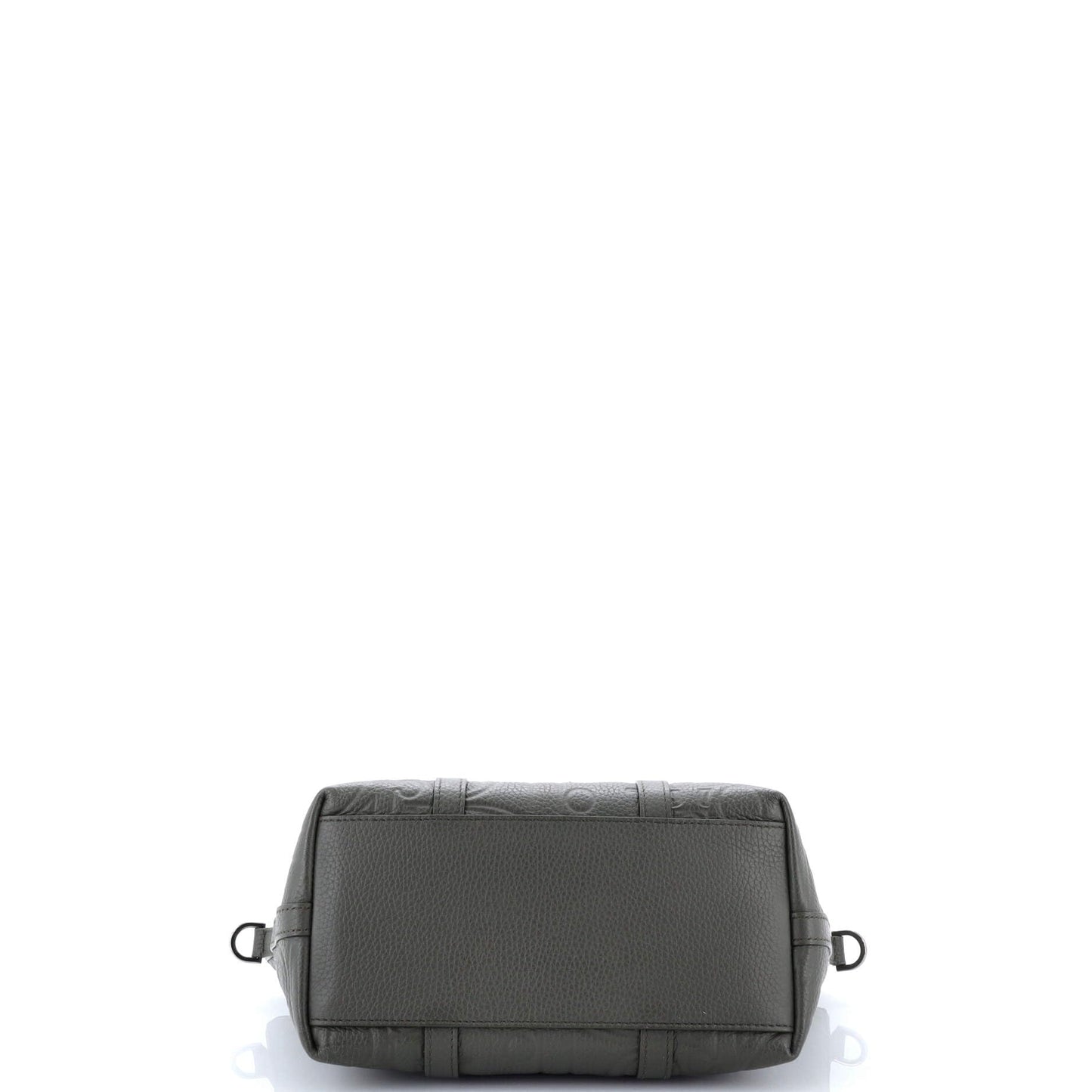 Christian Dior Weekender Convertible Tote Maxi Oblique Embossed Leather 25