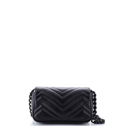 GG Marmont Flap Belt Bag Matelasse