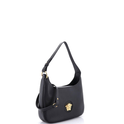 Versace La Medusa Hobo Leather Medium