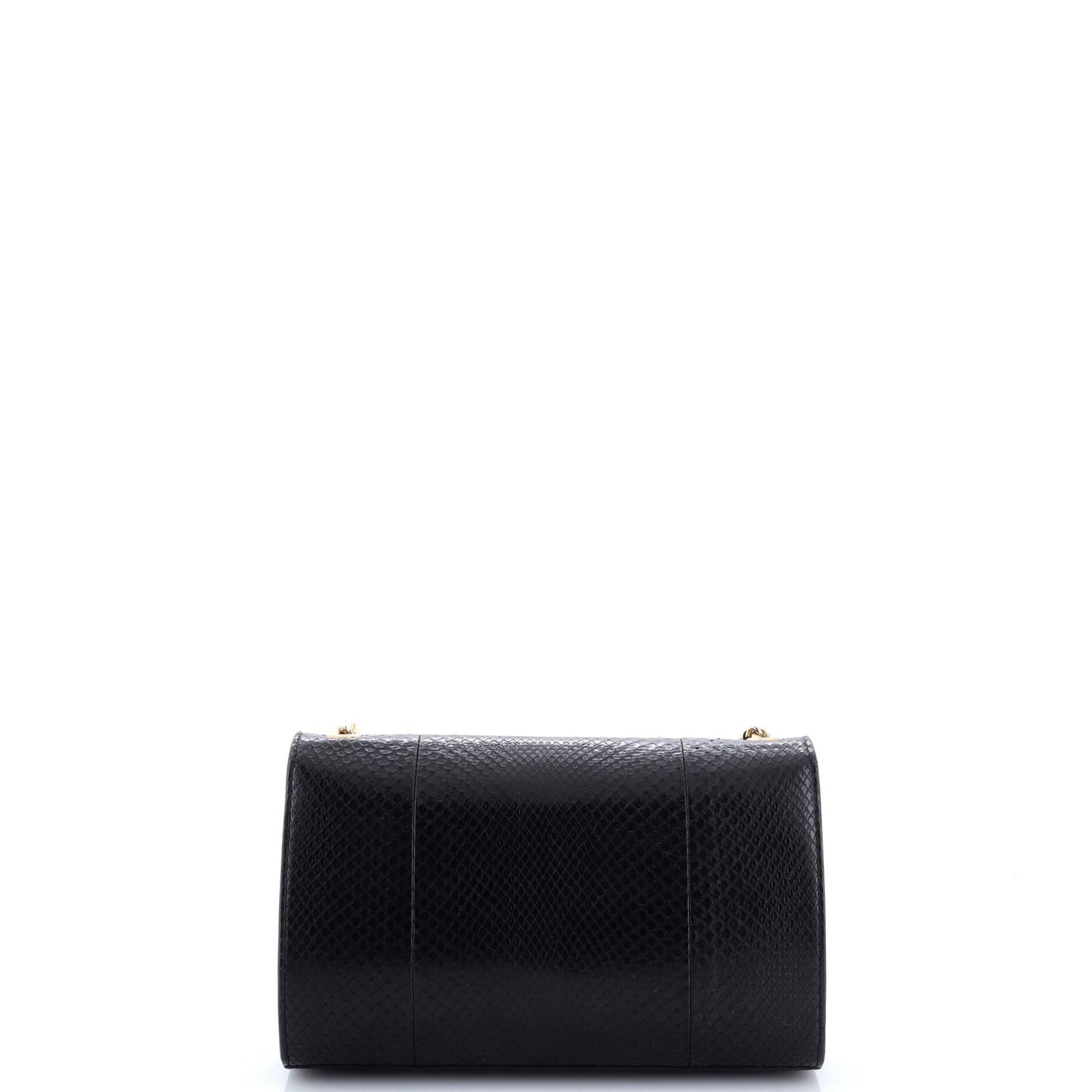 Yves Saint Laurent Python Monogram Tassel Crossbody Bag