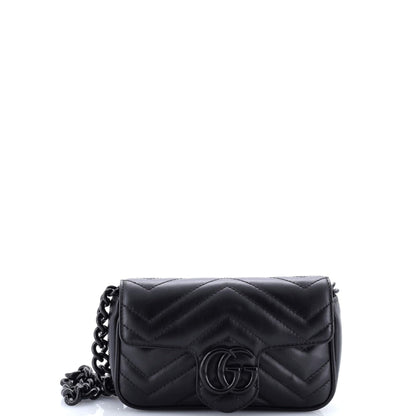 GG Marmont Flap Belt Bag Matelasse