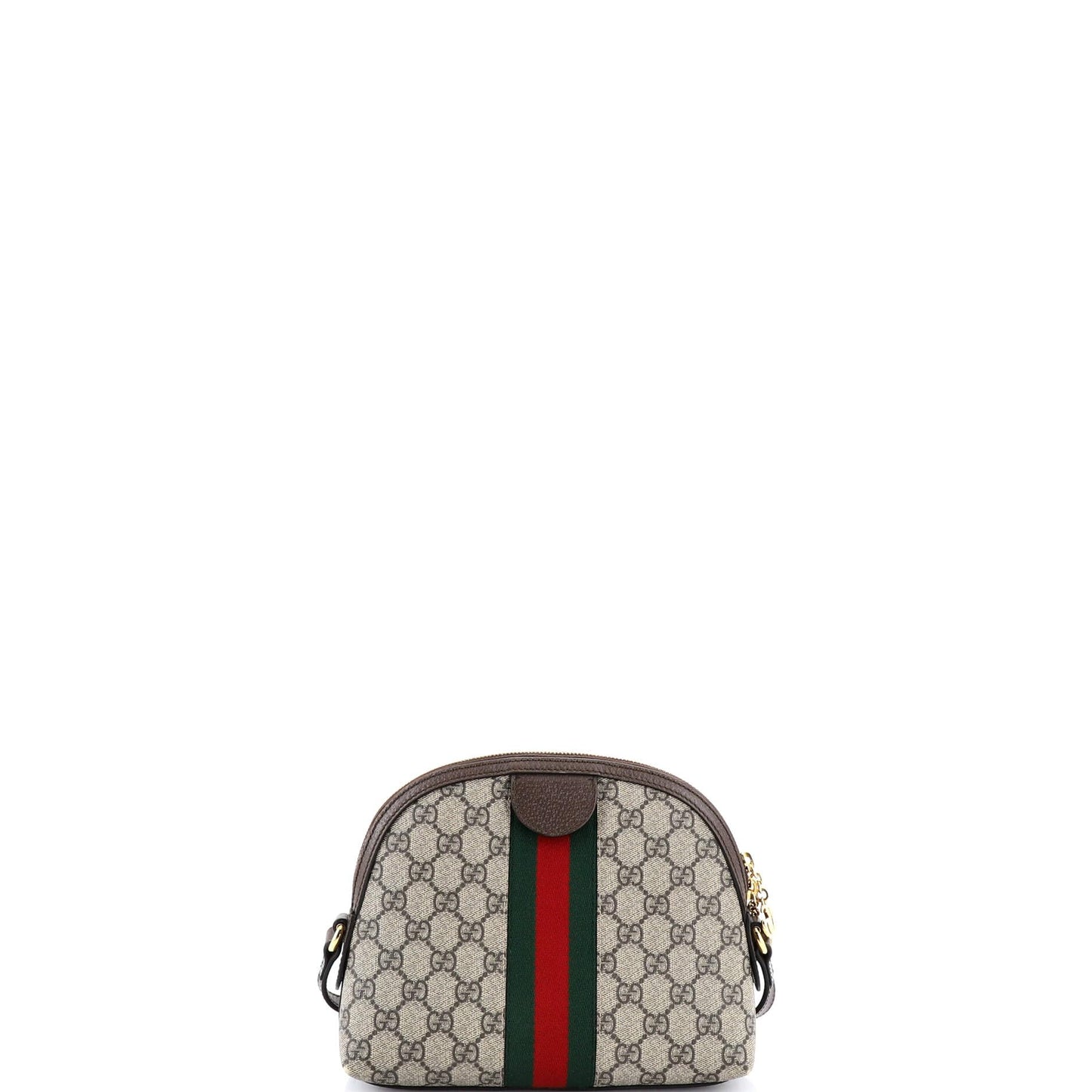 Gucci Ophidia Dome Shoulder Bag GG Coated Canvas