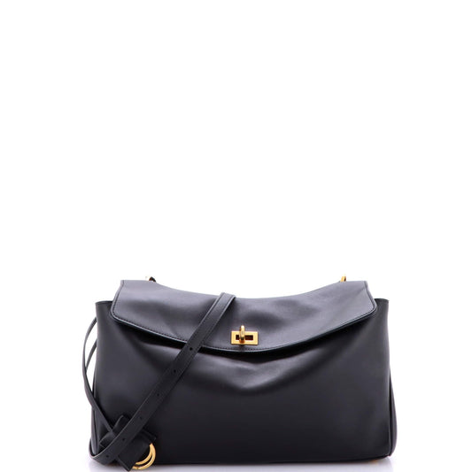 Balenciaga Rodeo Shoulder Bag Leather Small