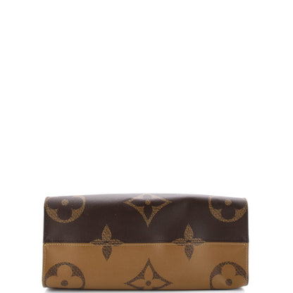 Louis Vuitton On The Go Tote Reverse Monogram Giant MM