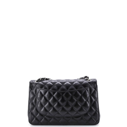 Chanel Classic Double Flap Bag Quilted Lambskin Jumbo