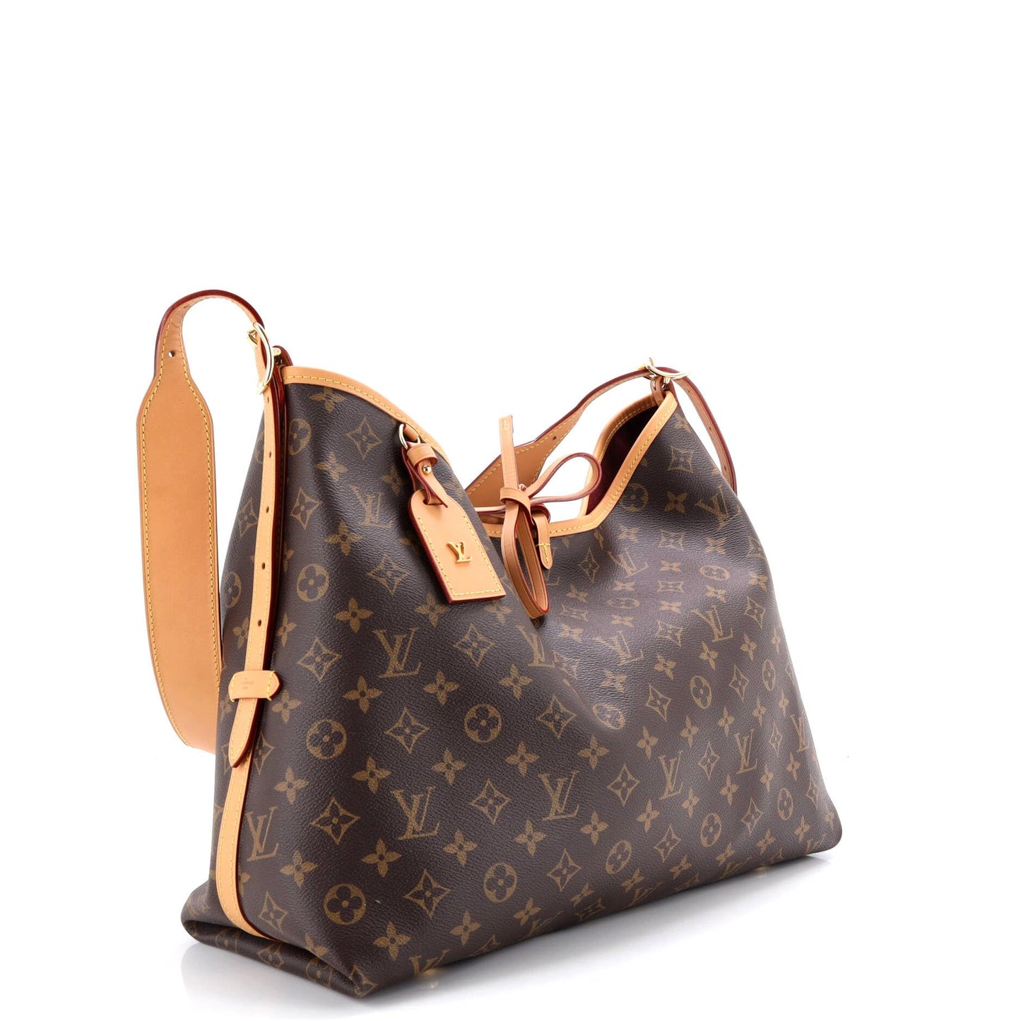 Louis Vuitton CarryAll Hobo Monogram Canvas MM