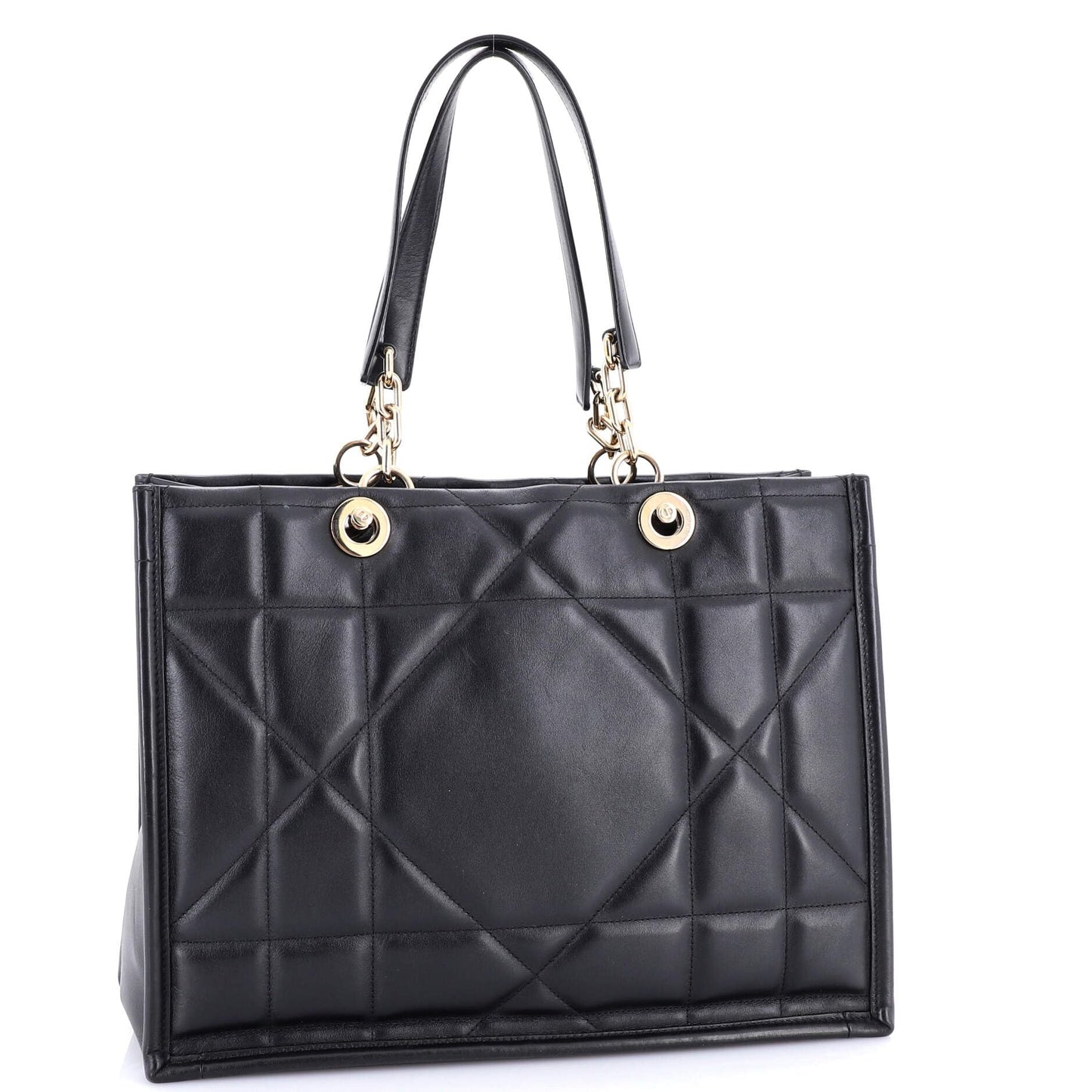 Christian Dior Essential Tote Archicannage Quilt Calfskin Medium