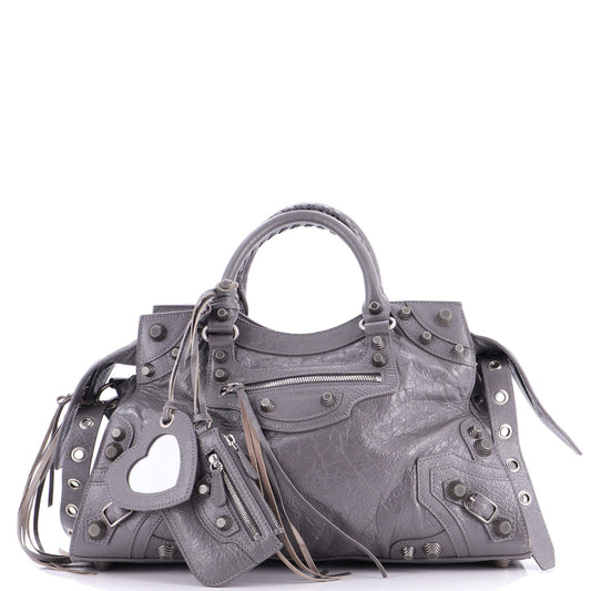 Balenciaga Neo Cagole City Bag Leather Medium