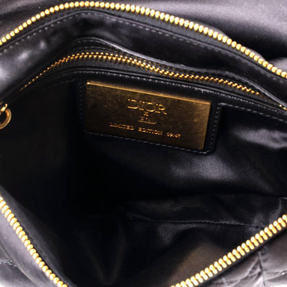 Christian Dior x ERL Venice Saddle Chain Bag Cannage Quilt Satin