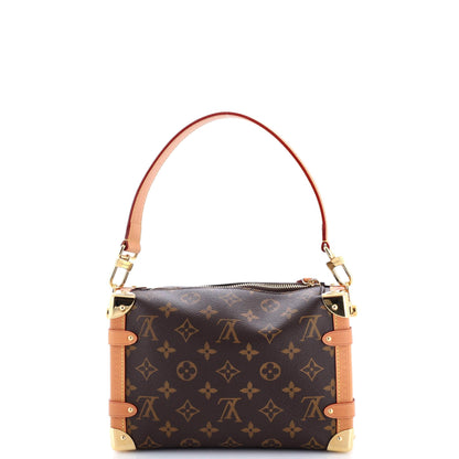 Louis Vuitton Monogram Side Trunk Handbag Canvas MM