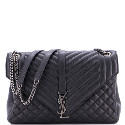 Yves Saint Laurent Monogram Envelope Satchel