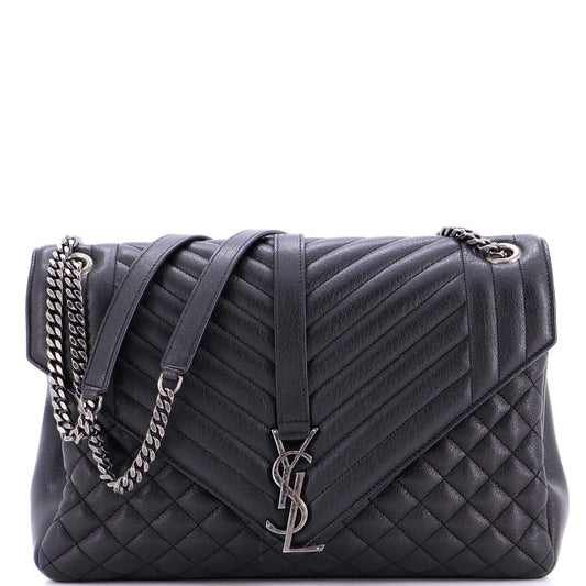 Yves Saint Laurent Monogram Envelope Satchel