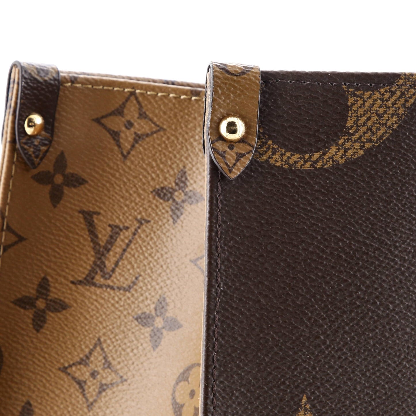 Louis Vuitton On The Go Tote Reverse Monogram Giant MM