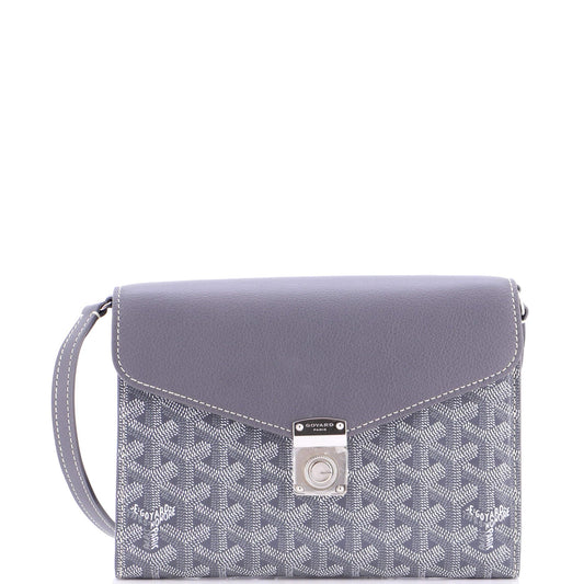 Goyard Chypre Wallet on Strap Coated Canvas with Leather