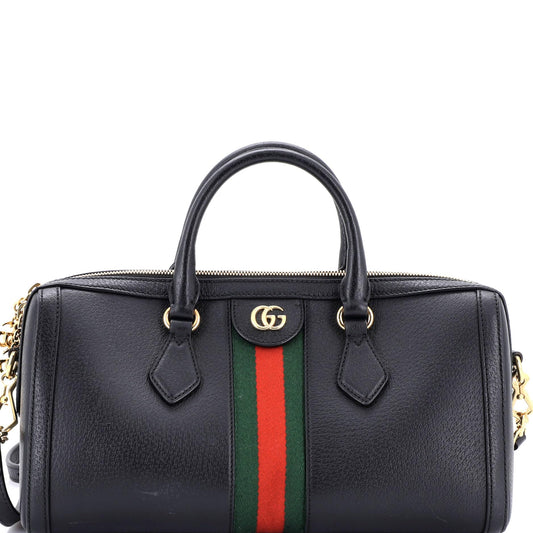 Gucci Ophidia Boston Bag Leather Medium