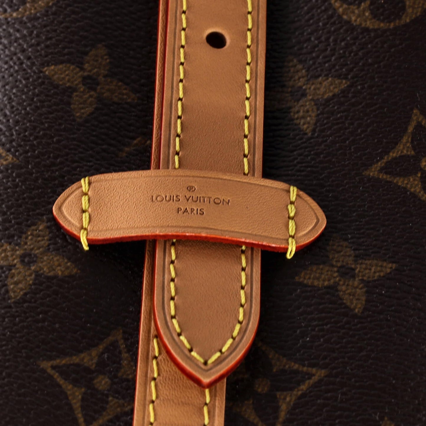 Louis Vuitton CarryAll Hobo Monogram Canvas MM