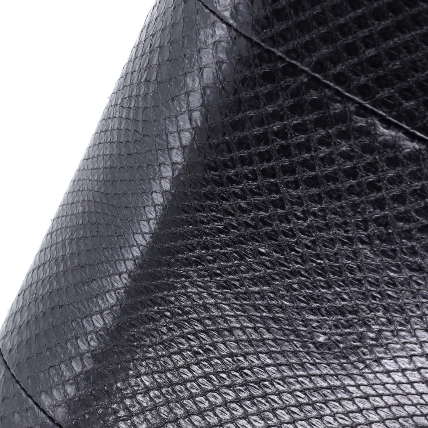 Yves Saint Laurent Python Monogram Tassel Crossbody Bag