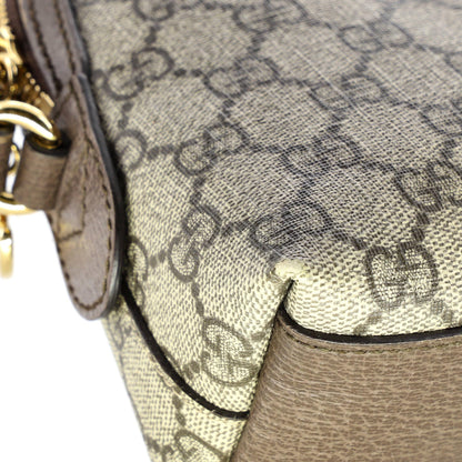 Gucci Ophidia Dome Shoulder Bag GG Coated Canvas