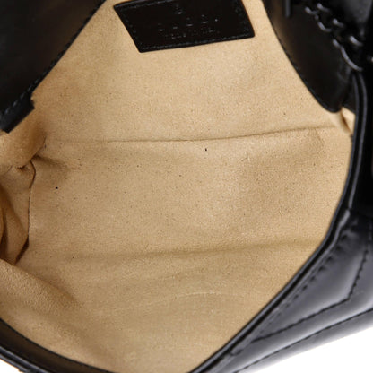 Gucci GG Marmont Flap Belt Bag Matelasse
