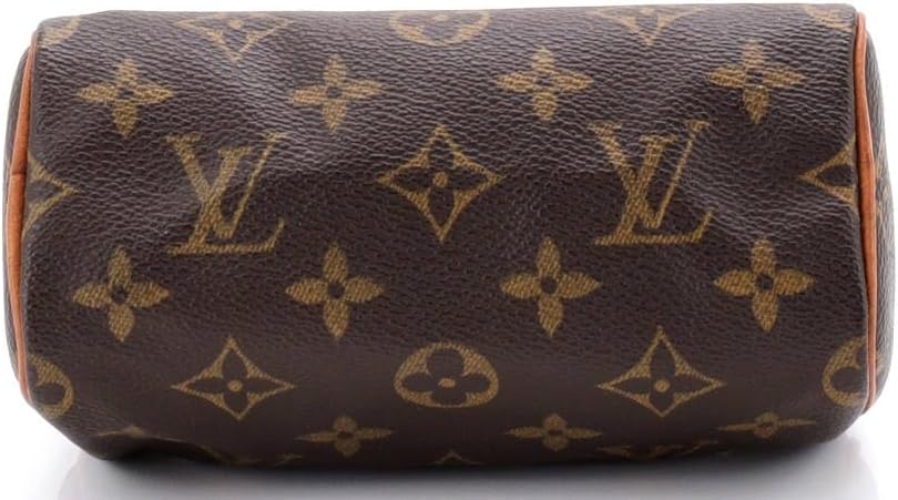 Louis Vuitton Monogram Speedy HL Mini Crossbody Handbag Brown NWT